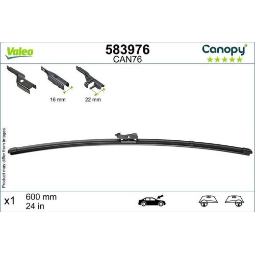 VALEO lamela stergator CANOPY