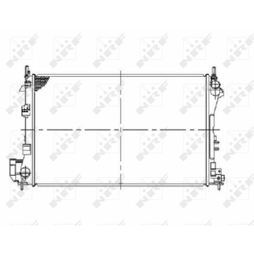 Radiator racire motor Nrf 58293