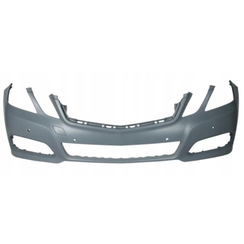 Bara fata Mercedes Clasa E (W212) Sedan/Combi 09.2009-02.2013 Model Avantgarde, Grunduita, cu gauri pentru proiectoare, cu gauri senzori parcare, 2128801740