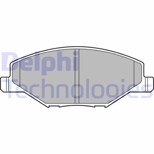 DELPHI set placute frana,frana disc