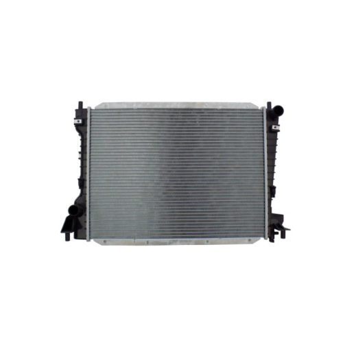 Radiator racire Jaguar S-Type (Ccx), 10.1998-07.2008 (Motorizare 2, 5 V6 150kw; 3, 0 V6 175kw; 4, 0 V8 203kw), S-Type R 11.2001-07.2008 Motorizare 4, 2 V8 294kw Benzina, tip climatizare cu/fara AC, cutie M/A, dimensiune 612x460x26mm, Cu lipire fagure prin