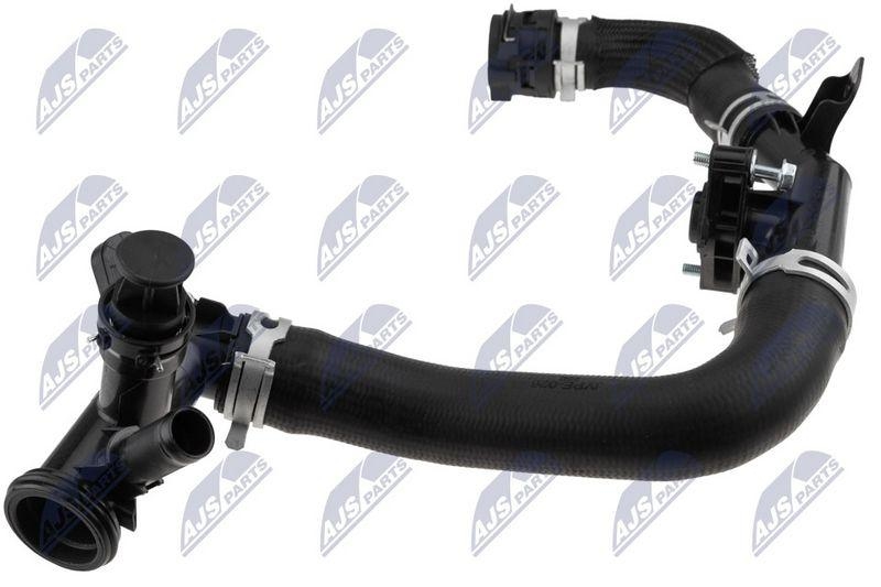 Furtun radiator Eng 1.6 HDI Peugeot 208, 2008, 308 2014-; 9804208380; NTY, aftermarket