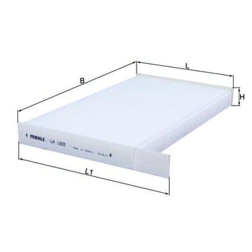 MAHLE Filtru, aer habitaclu