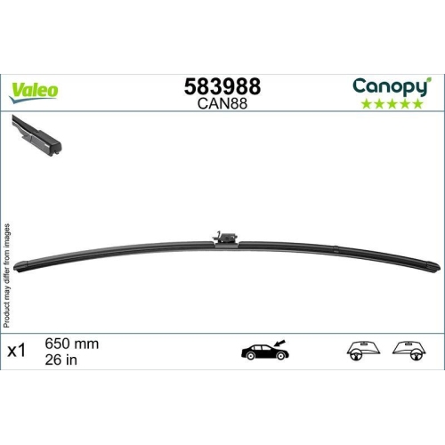 VALEO lamela stergator CANOPY
