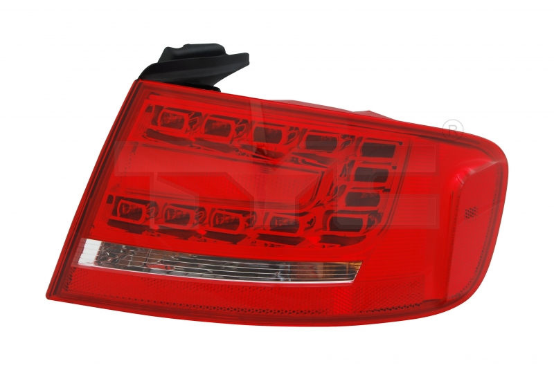 Stop spate lampa Audi A4/S4 (B8) Sedan 11.2007-10.2011 TYC partea Stanga exterior fara siport becuri cu LED