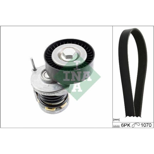 Schaeffler INA Set curea transmisie cu caneluri
