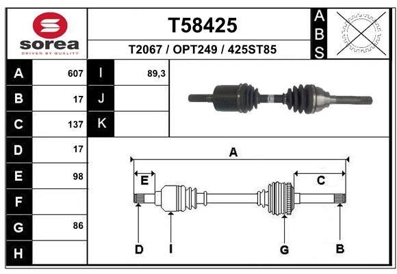 Planetara Opel FRONTERA B (U99) 09.98-07.04, motor 2.2 DTI (6B_66
