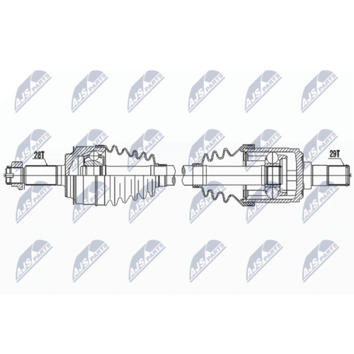 Planetara Honda Civic 2.2ctdi 2005-2012, Stanga, NPW-HD-081
