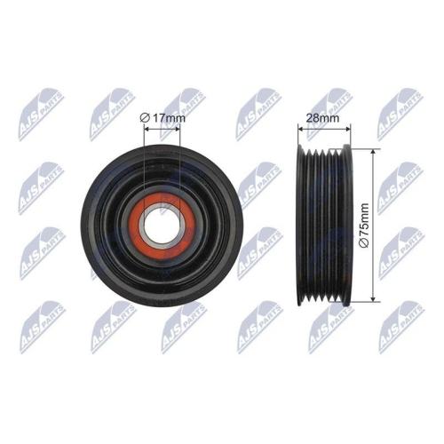 Rola ghidare curea transmisie Mazda 3 (Bl) 1.6 Mzr 2008-2014, Z60115980C