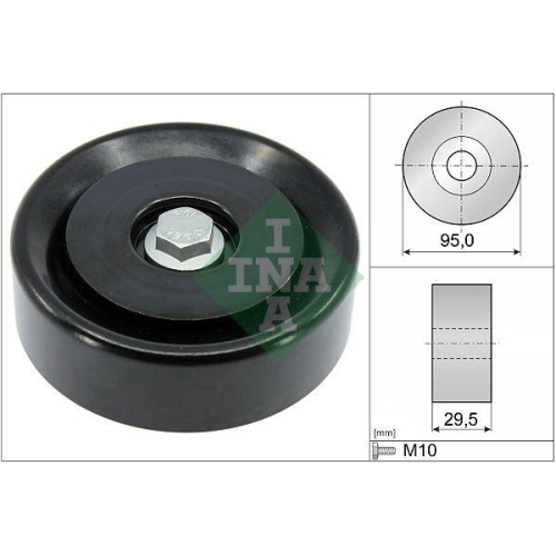 Rola ghidare curea Hyundai Accent 4 Sedan (Rb), Elantra 4 Sedan (Hd), Elantra 5 Sedan (Md, Elantra 6 Sedan (Ad, I20 I (Pb, I30 (Fd), I30 (Gd), I30 Coupe, I30 Estate (Fd), I30 Estate (Gd), I30 Estate Van (Gde, I30 Hatchback Van (Gde), I40 I (Vf), I40 I Cw