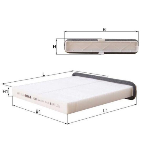 MAHLE Filtru, aer habitaclu