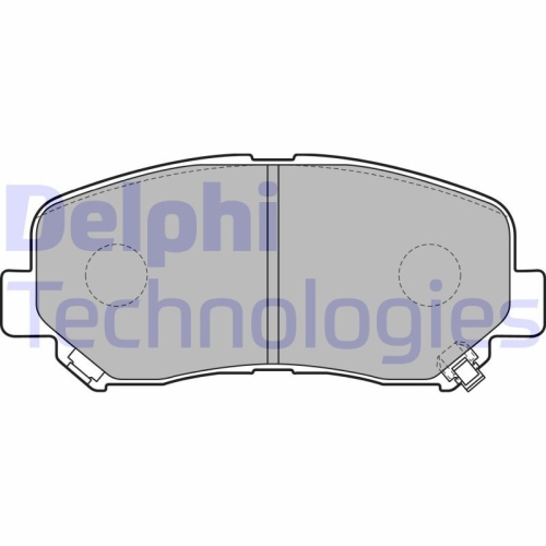 DELPHI set placute frana,frana disc