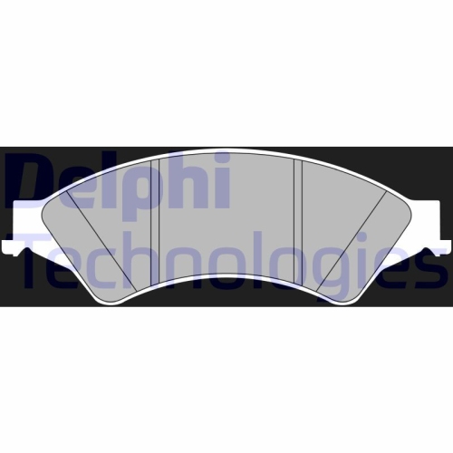 DELPHI set placute frana,frana disc