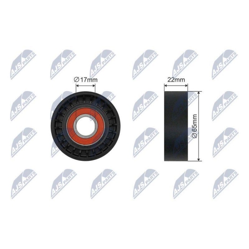 Rola ghidare curea transmisie Mercedes A, B, Cla, Gla-Class (W176, 246, 242, C117, X156) 2015-, 500319