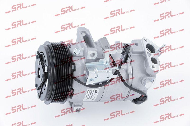 Compresor AC nou Renault Kadjar 15-, Megane 16-, Scenic/Grand Scenic 16-, motor: 1.6 dci, 1.7 dci, tip Sanden: 6ZSE14, Diam. fulie (mm) 115, SRLine, 926001268R; 926009307R