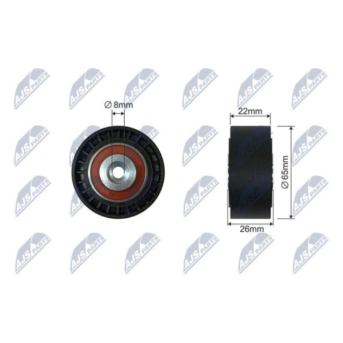 Rola ghidare curea transmisie Mercedes A-Class (W168) 160cdi, 170cdi 1998-2004 (65x22x22), 204-99