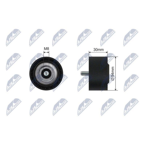 Rola ghidare curea transmisie Mercedes C, E, S-Class (W204, 212, 221) 3.0-6.0 1999-, Jeep Commander 3.0crd 4x4 2006-, 25-98