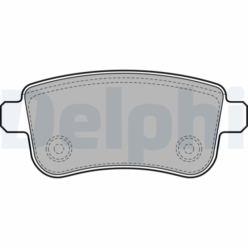 DELPHI set placute frana,frana disc