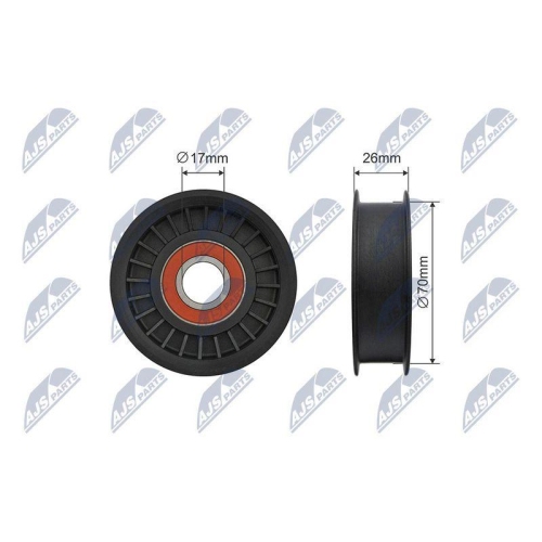 Rola ghidare curea transmisie Mercedes C-Class (W203) 2.3-3.5 2004-2010, 206-99