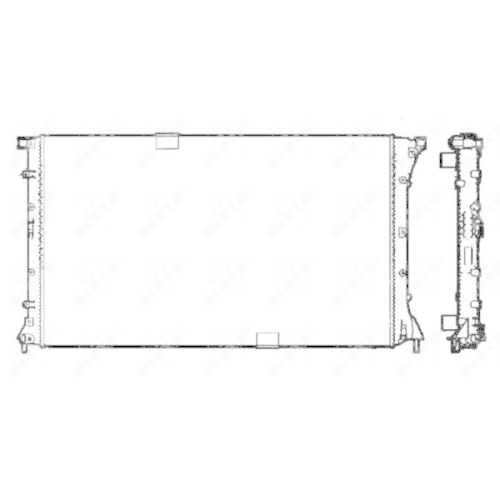 Radiator racire motor Nrf 58331