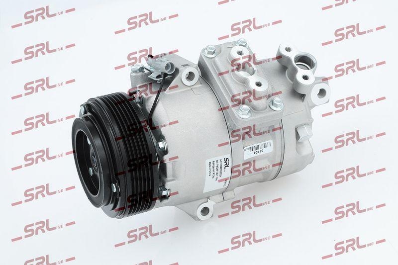 Compresor AC nou Suzuki Grand Vitara 05-, Kizashi 09-, motor: 2.4, tip Calsonic: CSV614, Diam. fulie (mm) 110, SRLine, 95200-76KA0; 95200-76KA1