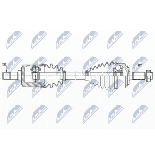 Planetara Honda Cr-V 2.0, 2.4, 2.2ctdi 2002-2007, Stanga, 44306-S9A-000