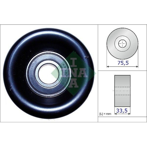 Rola intinzator curea Acura Tsx (Cl) 10.03-12.08; Honda Accord 7 (Cl Cn) 01.03-09.12, Accord 7 Tourer (Estate) (Cm Cn) 04.03-05.08, Civic 7 Hatchback (Eu Ep Ev) 01.00-02.06, Civic 8 Hatchback (Fn Fk) 09.05-12.12, Cr-V 2 (Rd) 09.01-07.07, Cr-V 3 (Re) 06.06