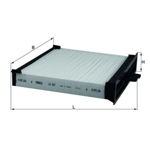 MAHLE Filtru, aer habitaclu