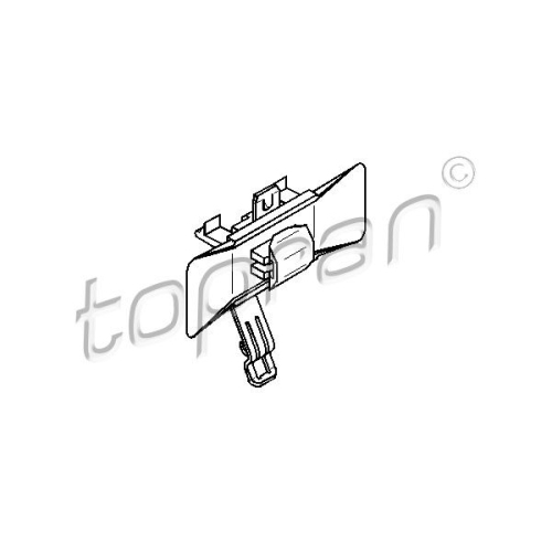 Clema, clips fixare Mercedes clasa E (W124) 12.1984-06.1996; ornamente usa, fixare parte superioara, set 10 bucati, A1249889478