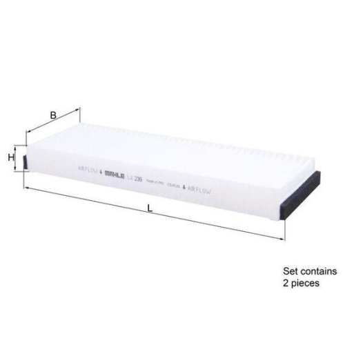 MAHLE Filtru, aer habitaclu