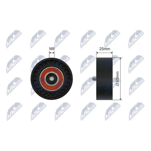 Rola ghidare curea transmisie Mercedes E-Class (W212), S-Class (W222) 4.6.-5.5, 500398