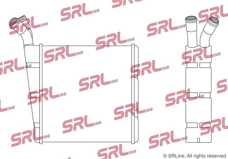 Radiator Audi A3 03-13; Seat Altea 03-, Leon 05-12, Toledo 04-10; Skoda Octavia 04-13, Superb 08-15; Vw Golf 5 Plus 05-09, Golf 5 03-10, Golf 6 08-16, Jetta 05-10, Passat (B6) 05-10, 1.6 TDI, 2.0 TDI, 2.0 TFSI, 3.2 V6, fara rame plastic, brazat, 1K0121212