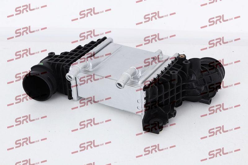 Intercooler Man Tge 16-; Vw Crafter 17-, Transporter/Multivan/Caravelle T6 15-, motor: 2.0 TDI, intercooler - racire apa, 153x134x64, SRLine, Aluminiu/ Plastic brazat, 04L145749B; 04L145749F