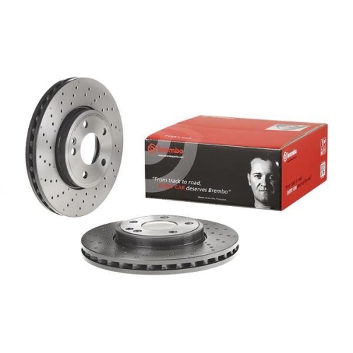 Set disc frana Mercedes Clasa A (W176) 06.12-05.18, B-Class Sports Tourer (W246 W242) 10.11-12.18, Cla Coupe (C117) 01.13-03.19, Cla Shooting Brake (X117) 01.15-03.19, Gla-Class (X156) 12.13-05.22, Fata, 295X28mm, ventilat, BREMBO