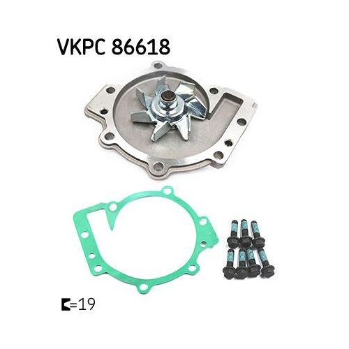 SKF Pompă de apă, răcire motor