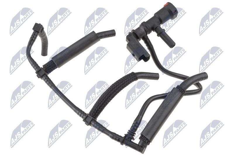 Furtun supracurgere combustibil 1.5 DCI Dacia Duster 2010-, Lodgy 2012-, Nissan Juke 2010-, Qashqai 2010-, Renault Captur 2015-, Clio III 2005-, Kangoo II 2010-, Laguna III 2007-, Megane III 2009-; 166717694R; NTY, aftermarket