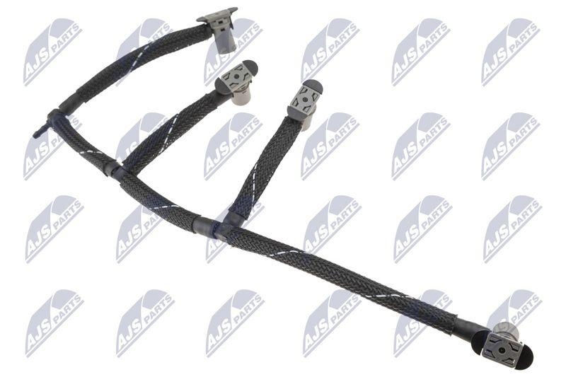 Furtun supracurgere combustibil Audi A3 1.6 TDI 2013-, Q2 1.6 TDI 2016-, Seat Arona 1.6 TDI 2017-, Leon 1.6 TDI 2012-, Skoda Karoq 1.6 TDI 2017-, Octavia III 1.6 TDI 2012-, VW Golf VII 1.6 TDI 2012-; 04L130235B; NTY, aftermarket