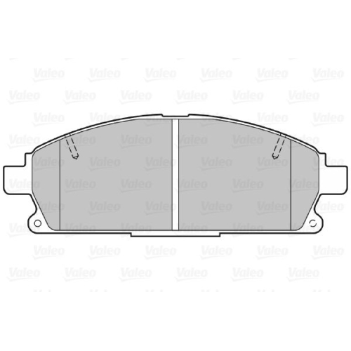 VALEO set placute frana,frana disc FIRST