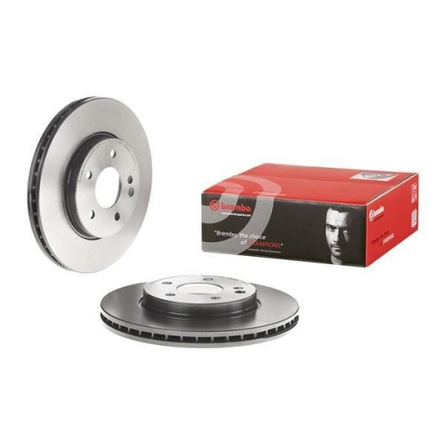 Set disc frana Mercedes Clasa C (W202) 03.93-05.00, Clasa C T-Model (S202) 06.96-03.01, Clk (C208) 06.97-12.03, Clk Convertible (A208) 03.98-03.02, Clasa E (W210) 06.95-08.03 , Slk (R170) 04.96-04.04, Fata, 288X25mm, ventilat, BREMBO