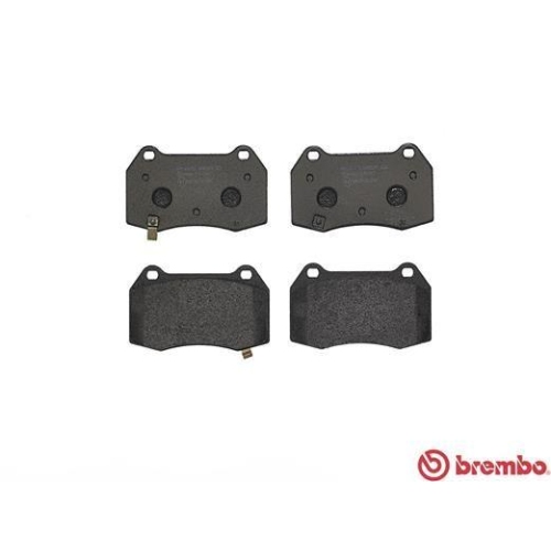 Placute frana Honda Integra Coupe (Dc5) 08.01-; Nissan 350z Coupe (Z33) 09.02-12.09, 350z Roadster (Z33) 09.02-12.09, Fata, BREMBO