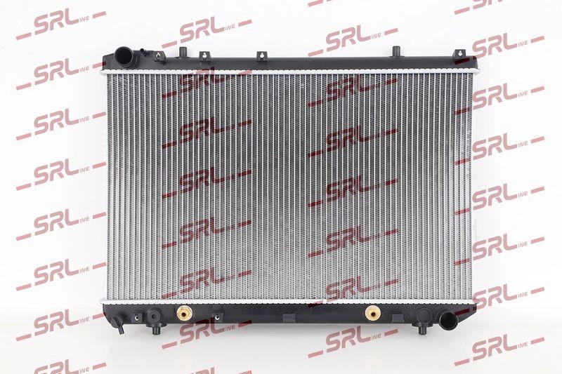 Radiator Daewoo Musso 95-05; Ssangyong Musso 96-06, motor: 2.3, 2.9 D, 3.2 V6, 678x418x26, SRLine, Aluminiu/ Plastic brazat, 2131005110; 2131005112