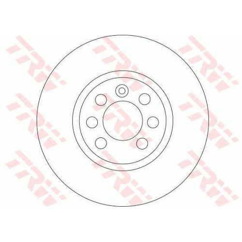 Disc frana Opel Astra H, 08.2004-05.2014, Combo Tour, 10.2001-, Meriva, 05.2003-05.2010, TRW