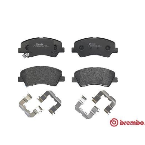 Placute frana Hyundai Accent 4 Sedan (Rb) 08.10-, I20 2 (Gb Ib) 11.14-08.21, I20 2 Hatchback Van (Gb Ib) 11.14-, I20 3 (Bc3 Bi3) 08.20-, Solaris Sedan (Hcr Hci) 01.17-; Kia Rio 3 (Ub) 09.11-12.17, Rio 3 Hatchback Van (Ub) 09.11-, Rio 3 Sedan (Ub) 09.10-12