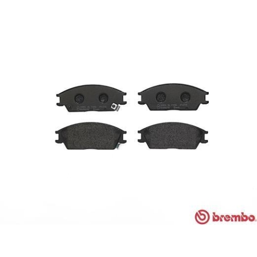 Placute frana Hyundai Accent I (X-3) 05.94-12.02, Accent 2 (Lc) 09.99-12.12, Accent 2 Saloon (Lc) 09.99-11.17, Accent Sedan (X-3) 04.94-01.00, Getz (Tb) 06.01-01.11, Lantra I (J-1) 10.90-11.95, Pony (X-2) 10.89-01.95, Pony / Excel Sedan (X-2) 04.89-01.95,