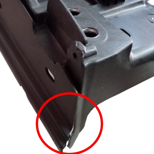 Trager Vw Touareg (7p5), 04.2010-06.2018, 7P6805594C panou frontal RUPT