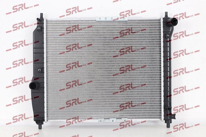 Radiator Chevrolet Aveo 06-11, Aveo/Kalos 03-06, Kalos 03-, motor: 1.2, 480x418x16, SRLine, Aluminiu/ Plastic brazat, 96443475; 96536523