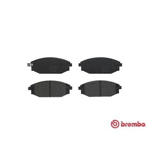 Placute frana Hyundai Galloper I 08.91-07.98, Galloper 2 (Jk-01) 02.97-12.03, Fata, BREMBO