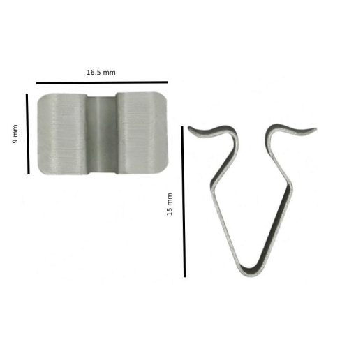 Set 10 buc. cleme caroserie Audi Seat Skoda VW Mercedes Tesla, fixare ornamente praguri interior, haion, portbagaj,