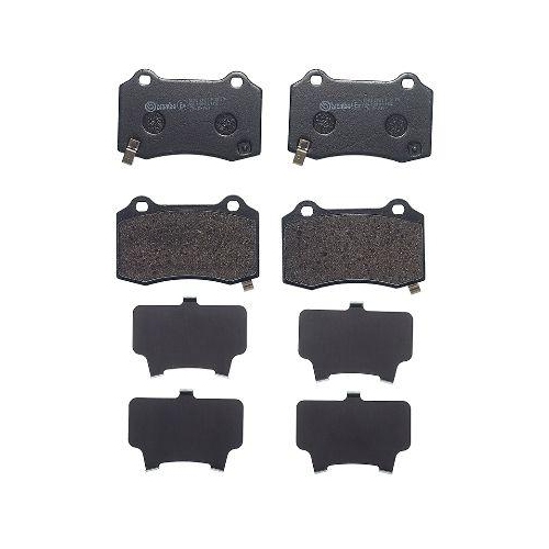 Placute frana Hyundai Genesis Coupe 01.08-; Jeep Grand Cherokee 4 (Wk Wk2) 06.10-, Grand Cherokee Van (Wk2) 06.10-; Tesla Model S (5yjs) 09.12-, Model X (5yjx) 09.13-, Spate, BREMBO
