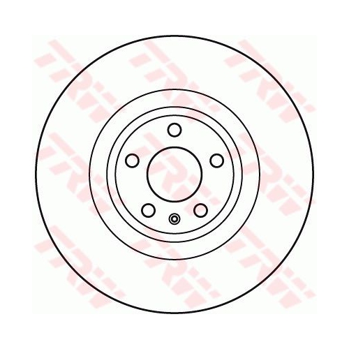 Disc frana Audi A6, 05.2004-03.2011, TRW